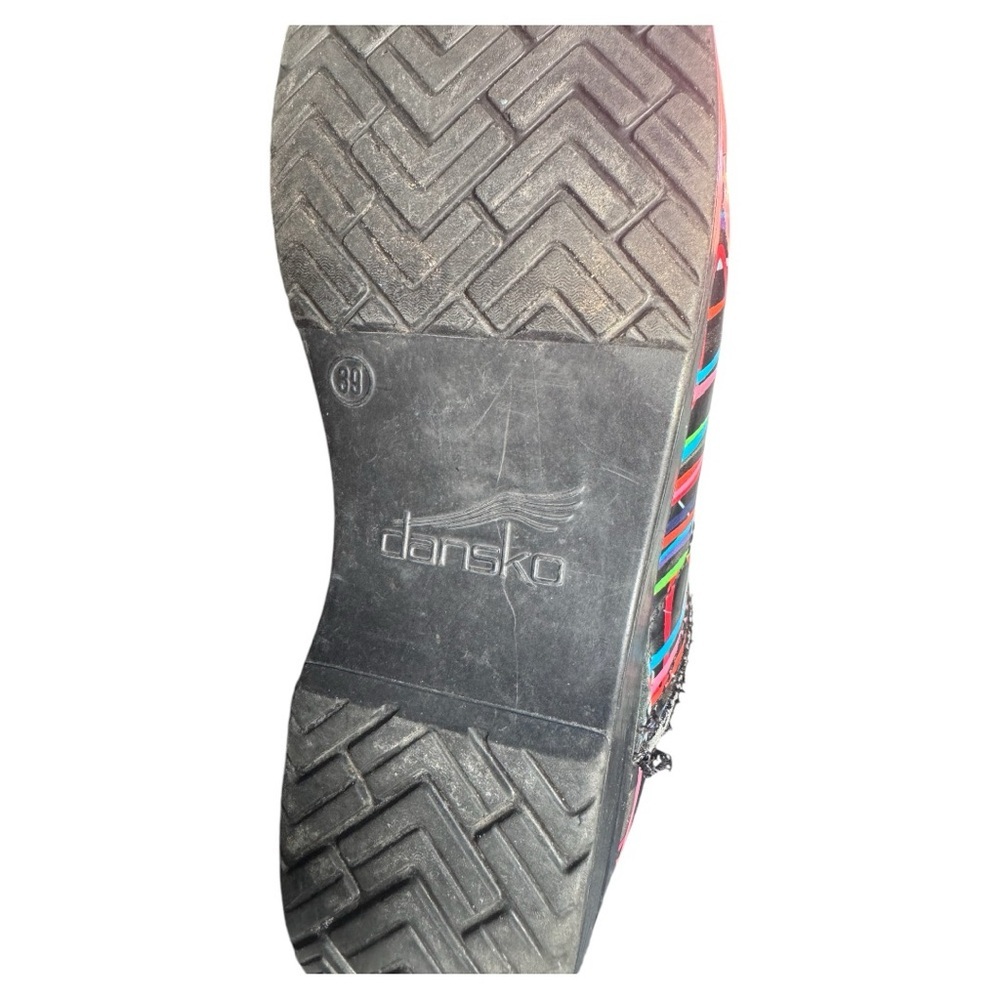 Dansko Color Splash Clogs Size 39 - image 2